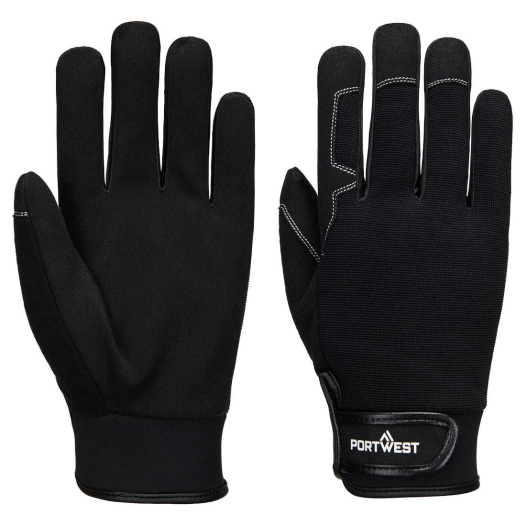 mechanic 81 glove - taille s - noir - portwest