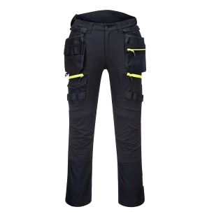 pantalon dx4 poches flottantes démontables - taille 47 - noir - portwest