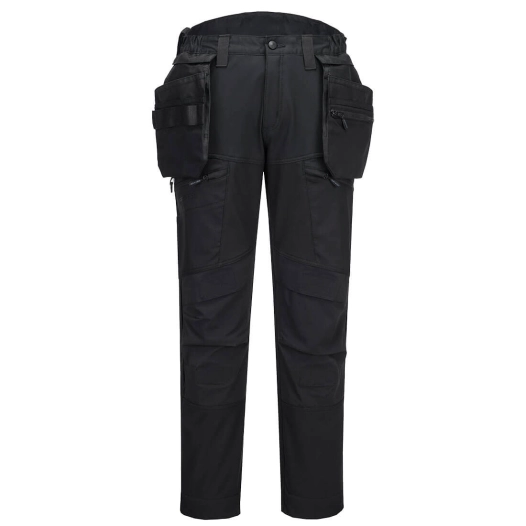 pantalon softshell dx4 holsters amovibles - taille 47 - tout noir - portwest