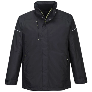 veste hivers pw3 - taille 5xl - noir - portwest