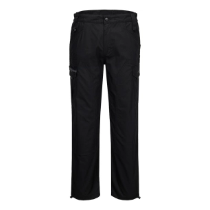 ripstop combat trousers - taille 48 - noir - portwest
