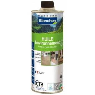 huile environnement bois naturel 0.5l huile environnement bois naturel 0.5l - blanchon