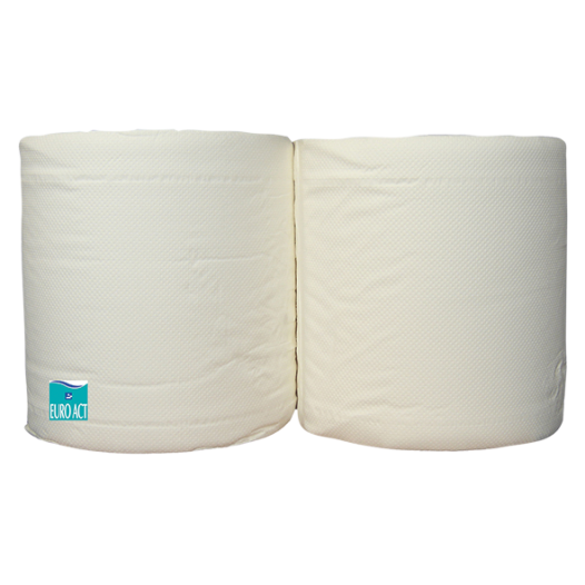 bobine d'essuyage blanche x2 bobine d'essuyage blanche x2 - cristal distribution