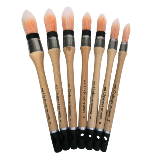 lot 7 brosses à rechampir technifil lot 7 brosses à rechampir technifil - l'outil parfait