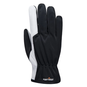mechanic 120 leatherpalm glove - taille xxl - gris - portwest