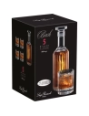 bach whiskey set 5pcs carafe 70cl - 4x gobelet d.o.f. 33,5cl - billiet - bormioli