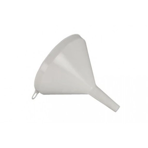 entonnoir en plastique avec bec rigide pour le transvasement de liquides, ø240 mm