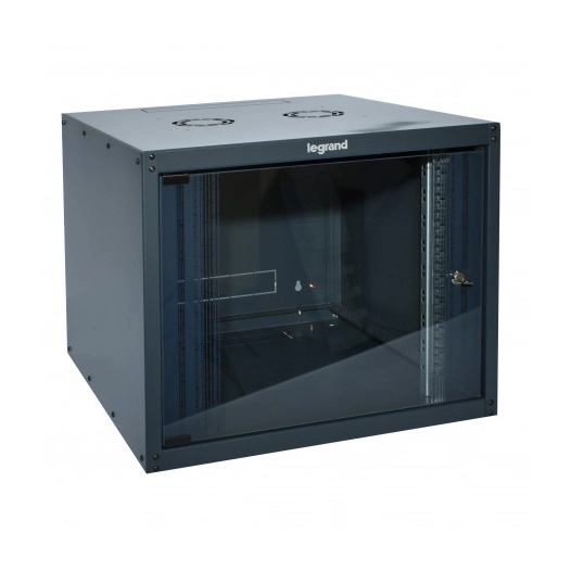 Coffret fixe 19 pouces livré monté Linkeo capacité 15U - 759x600x600mm - LEGRAND