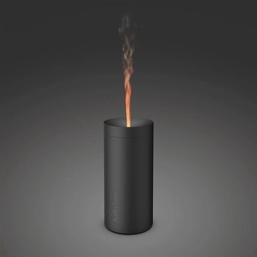 diffuseur de parfum ã  effet flamme lucy noir - air and me - ld