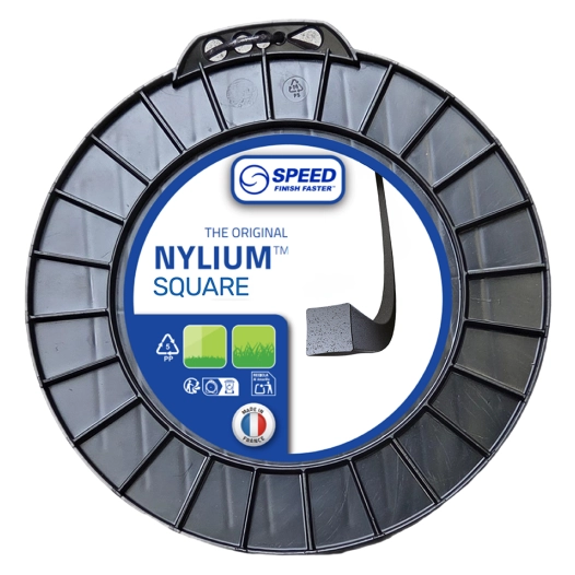 fil nylon nylium™ - squareline. ø: 2,4mm, l: 245m. []