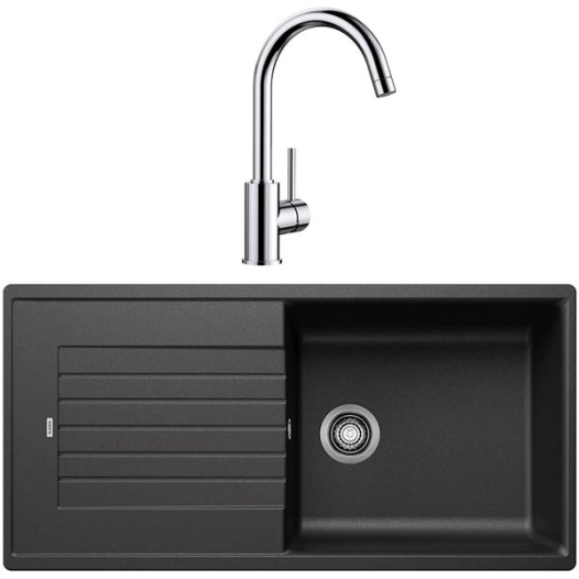 blanco pack évier + mitigeur 528427 - blanco