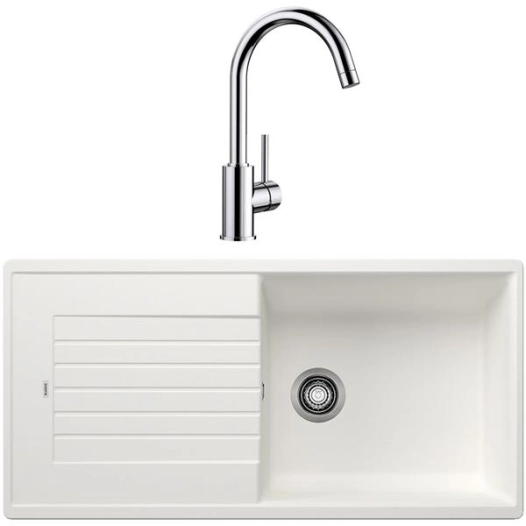 blanco pack évier + mitigeur 528428 - blanco