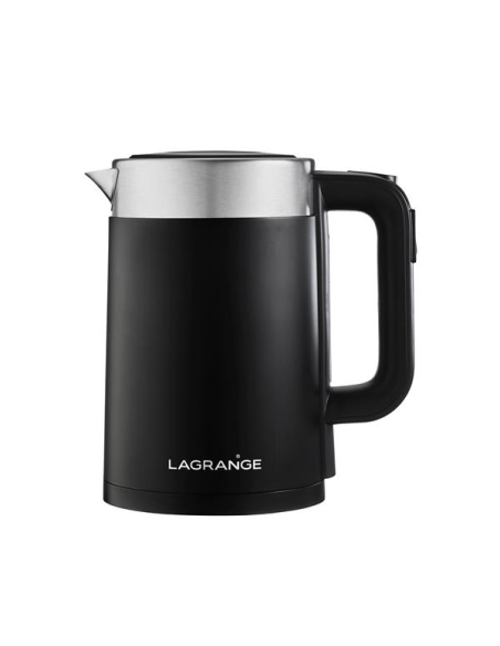Bouilloire Lagrange Inox Noire 5 températures, maintien au chaud 30 min - lagrange