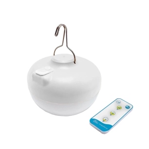 ampoule portable rechargeable cherry, couleur blanche, lumière chaude, usage extérieur, ø11 x 9 cm