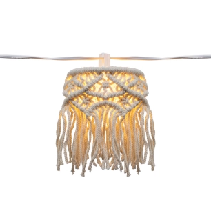 guirlande solaire mykonos 2700 k, 280 lm, lumière chaude, ip44, 5 m