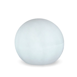 lampe ronde flottante, solaire et batterie rechargeable, buly 40, rgb, ø40 x 35 cm