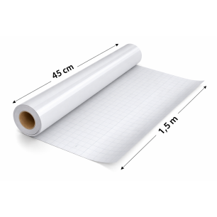 Adhésif décoratif Classic blanc 1,5 mètre x 45 centimètres – ACCESS DECO