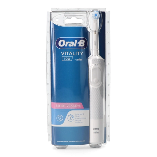brosse à dents électrique vitality 100 sensitive clean