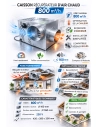 Caisson de distribution d'air chaud 800m3/h