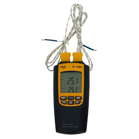 thermometre portable a double