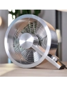 ventilateur design q acier brossã© - air and me - ld
