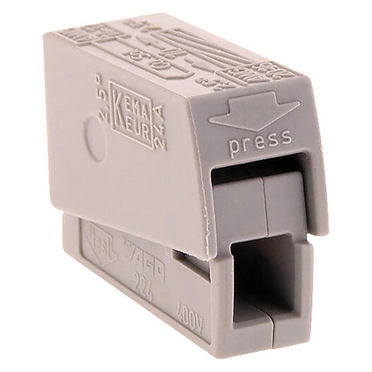 borne wago luminaire sã©rie 224 sachet de 5 - hbf