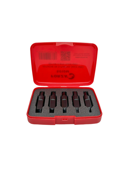 embouts extracteurs m2,5-m10 phillips/allen, 5010m jeu de 5 pièces