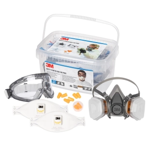 kit de protection respiratoire, oculaire et auditive kit de protection respiratoire, oculaire et auditive - 3m