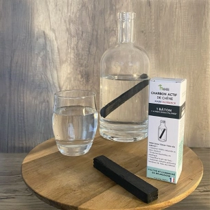 charbon actif binchotan x 1. 100 % bois de chene - la voie de la terre