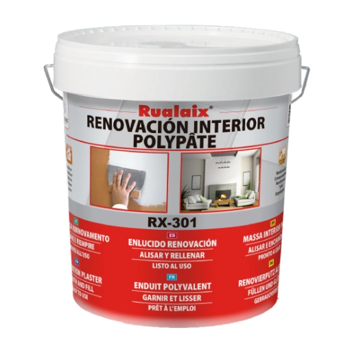 rx-301 polypate - enduit garnissant polyvalent en pâte 25 kg rx-301 polypate - enduit garnissant polyvalent en pâte 25 kg - rual