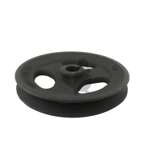 poulie de transmission d'origine stiga clavetée. diamètre ext.142mm. alésage 17mm