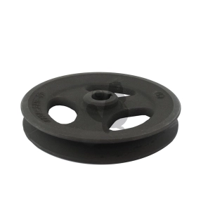 poulie de transmission d'origine stiga clavetée. diamètre ext.142mm. alésage 17mm