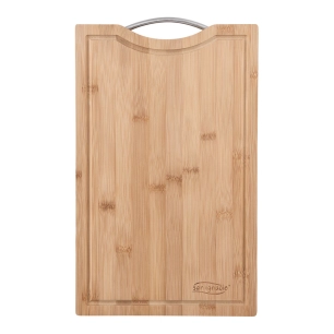 planche à découper en bambou, experto, 40 x 25 x 1,9 cm