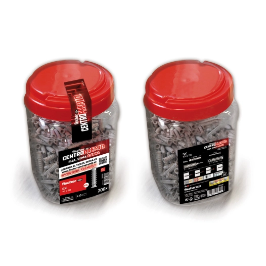 cheville sx ø10 x 50 mm, boîte 200 uts ***campagne de prix centrale pour le client final***