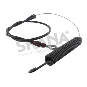 câble d'embrayage pour tracteur de pelouse gutbrod modèle: dlx107shlk, yard-man modèle: hg6150k - origine: 746-04353a, 74604353a
