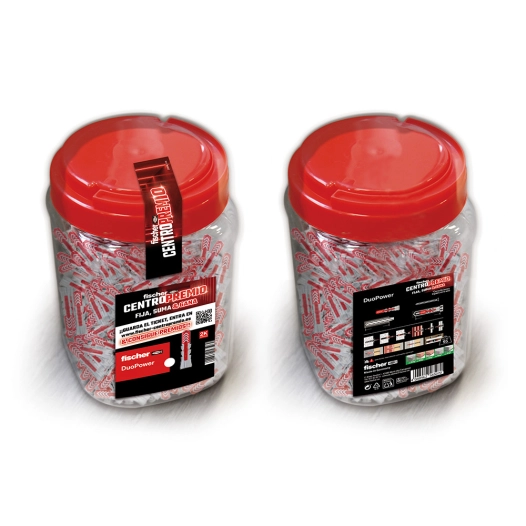 cheville bigbox duopower ø10 x 50 mm, boîte 200 uts ***campagne de prix centrale pour le client final***