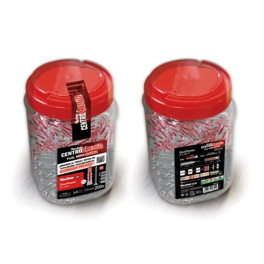 cheville duopower s ø8 x 40 mm, boîte 200 uts ***campagne de prix centrale pour le client final***