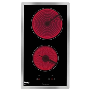 beko domino vitrocéramique hdmc32400tx - beko