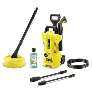 110 bar max - 360 l/h - 1,4 kw - 5 m hp - t 1 + patio 0,5 l - quick connect - jaune - karcher
