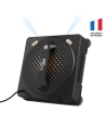 robot nettoyant vitre 72w - 65 db - 1,35 kg - 24,5x24,6x8,9 cm - cã¢ble 4 m - bt - secours+boucle secu - noir - eziclean
