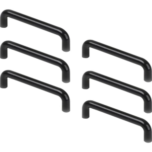 lot 6 poign plast n d10x96mm