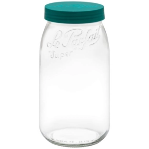 bocal stockage le parfait color vis 3 l vert sapin - berlin packaging france