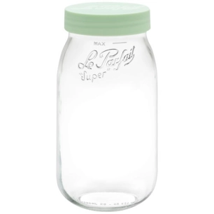 bocal stockage le parfait color vis 2 l vert clair - berlin packaging france