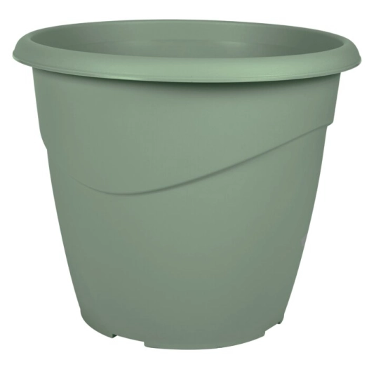 Pot Marina Vert 18cm Pot de fleurs résistant et design - Eda