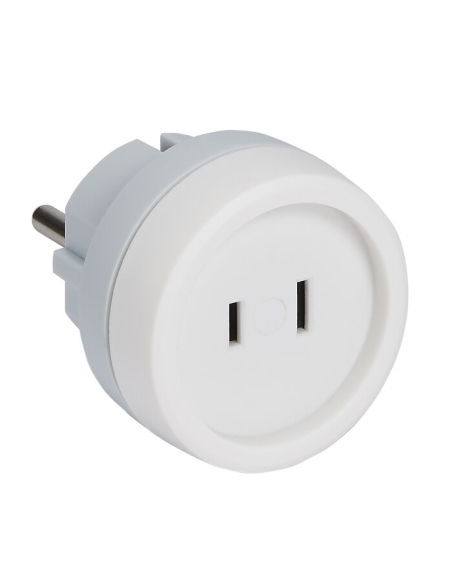 Adaptateur Prise US/FR-DE Conversion de prise internationale - Legrand