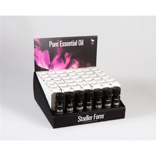 presentoir de 42 huiles avec testeurs offerts - air and me - ld