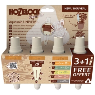 cã´ne aquasolo arrosage universel orange 3+1 - hozelock exel
