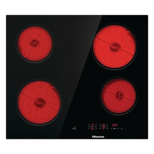 hisense table vitrocéramique e6431cb - hisense