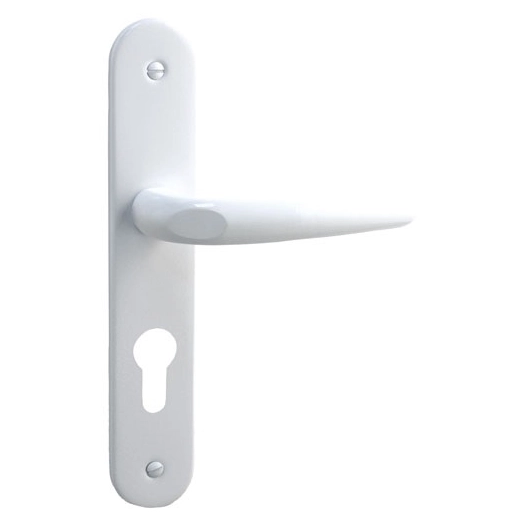 ensemble poignã©es pianosa alu blanc cylindre - asg france