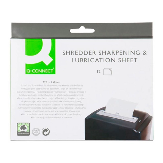 feuilles lubrifiantes pour broyeurs, 220 x 150 mm, lot de 12 unités